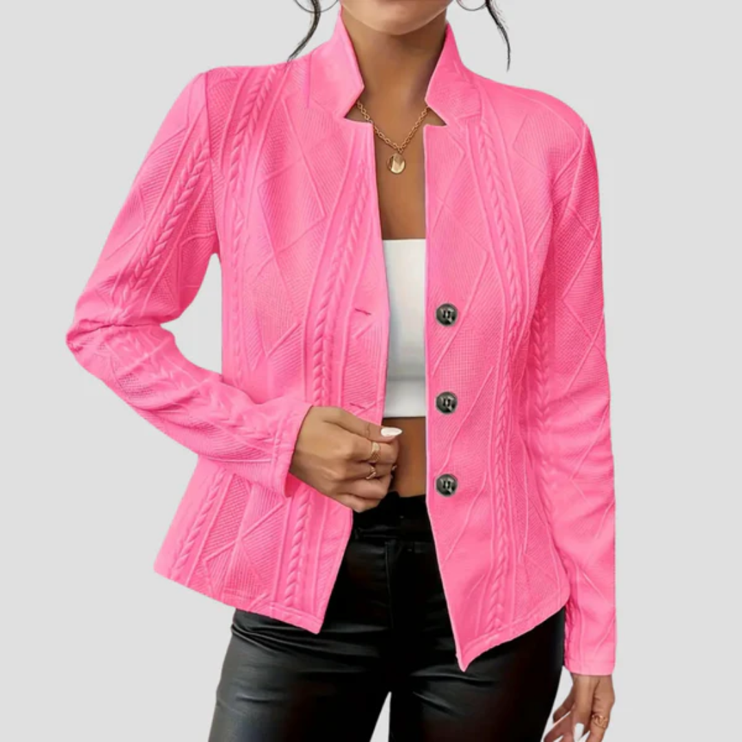 Textured Blazer