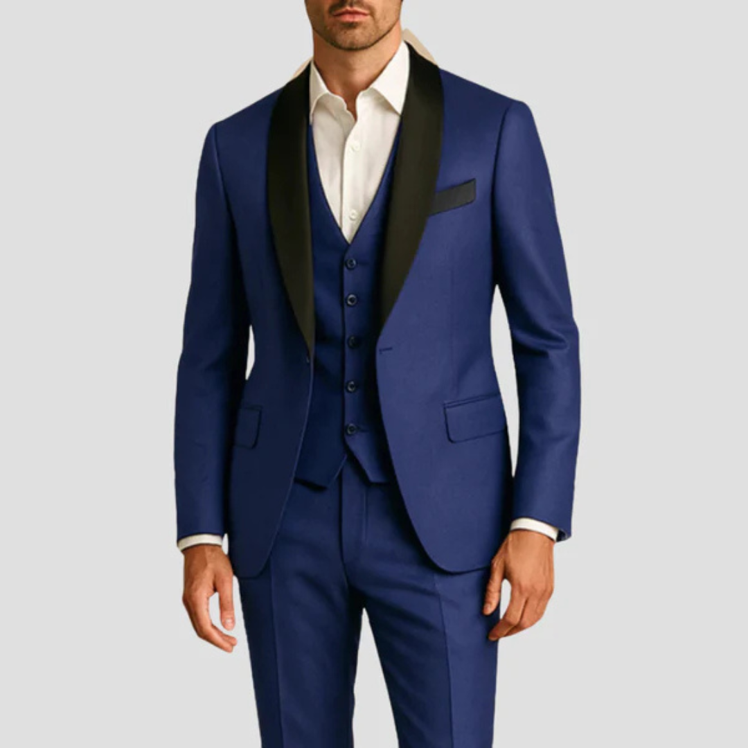 Three Piece Tuxedo Suit