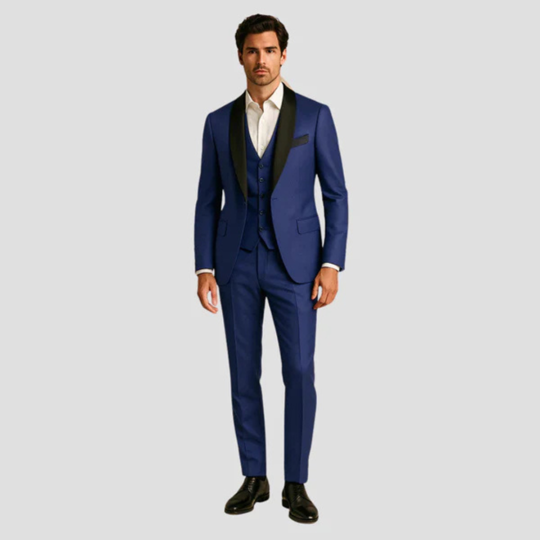 Three Piece Tuxedo Suit