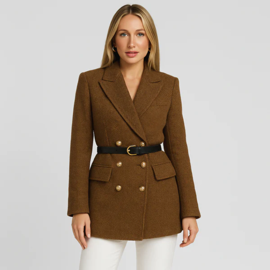 Tailored Belted Coat