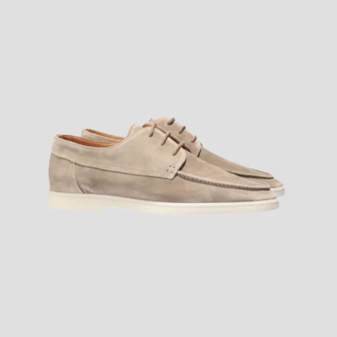 Suede Lace-Up Shoes