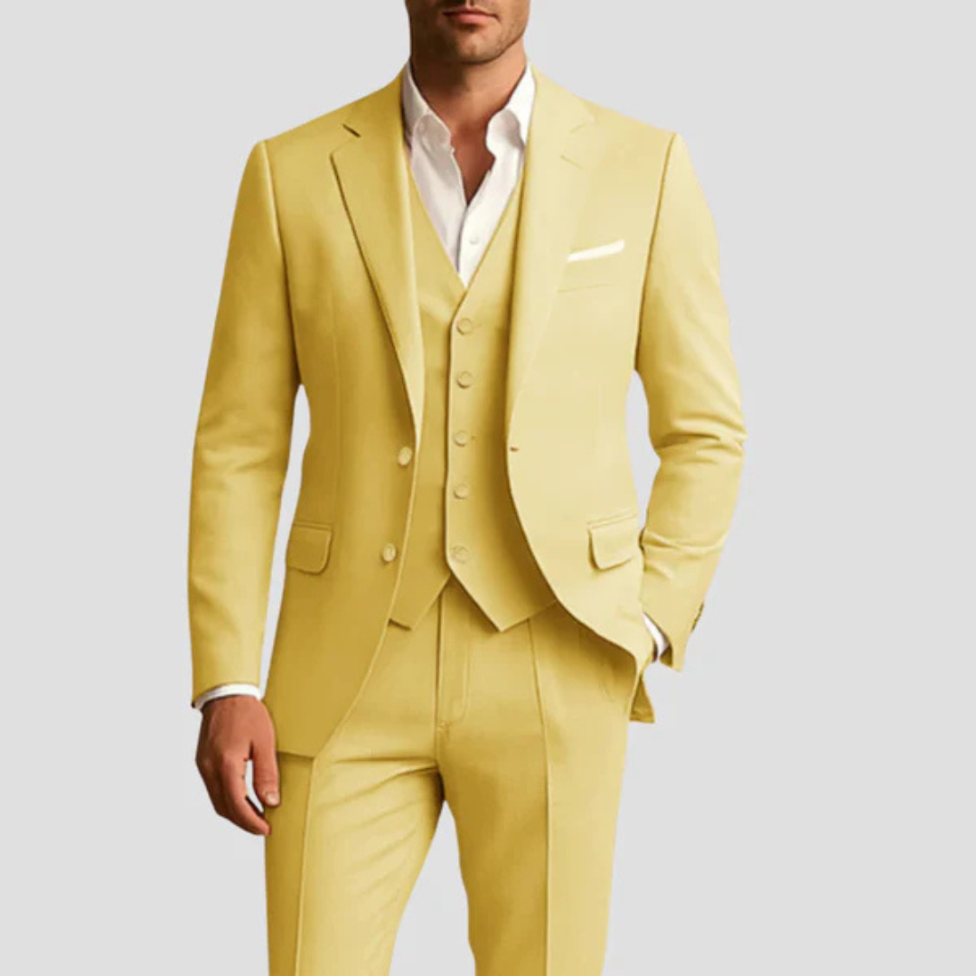 Slim Fit Three Piece Suit