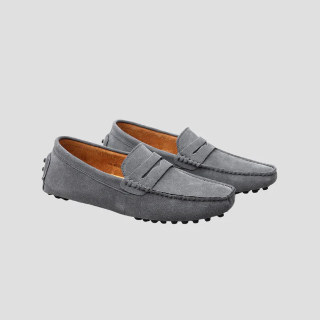 Cowhide Driving Loafers