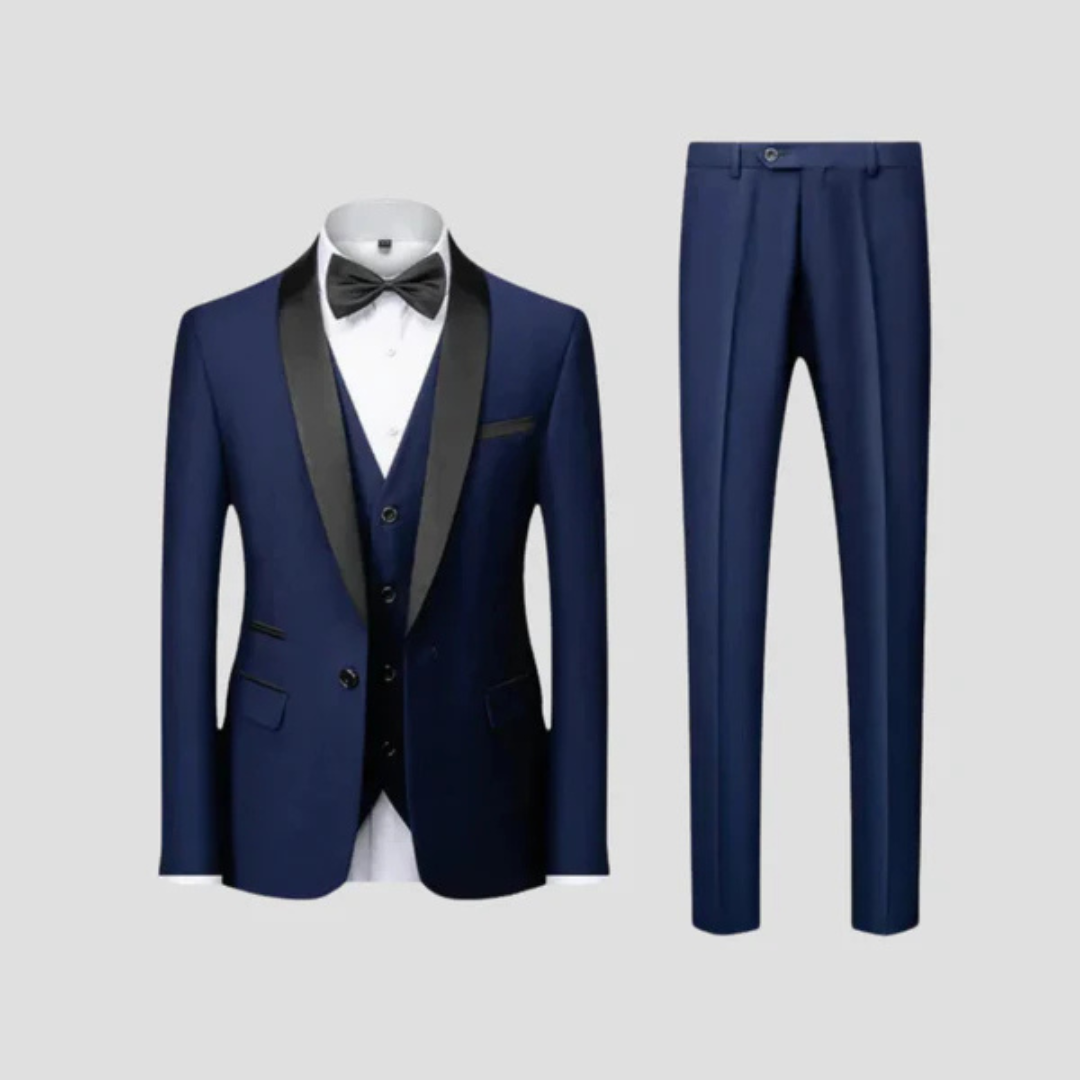 Three Piece Tuxedo Suit