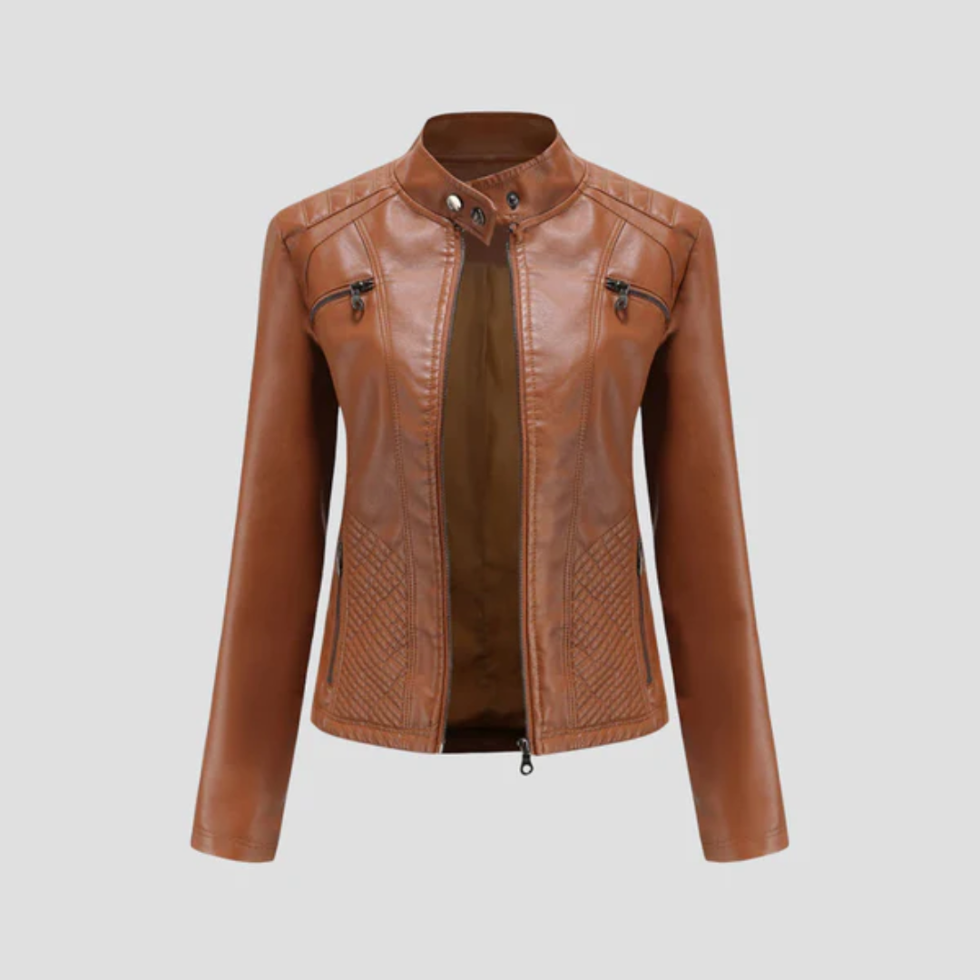 Quilted Leather Jacket