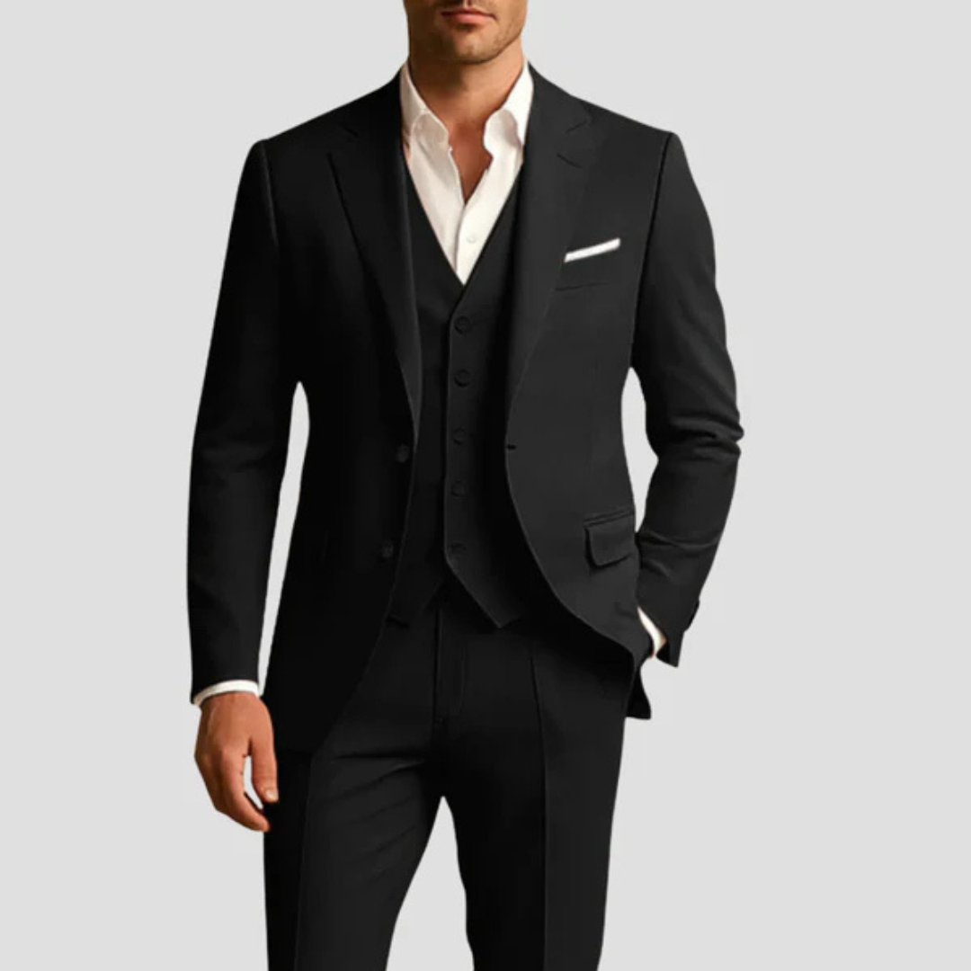 Slim Fit Three Piece Suit