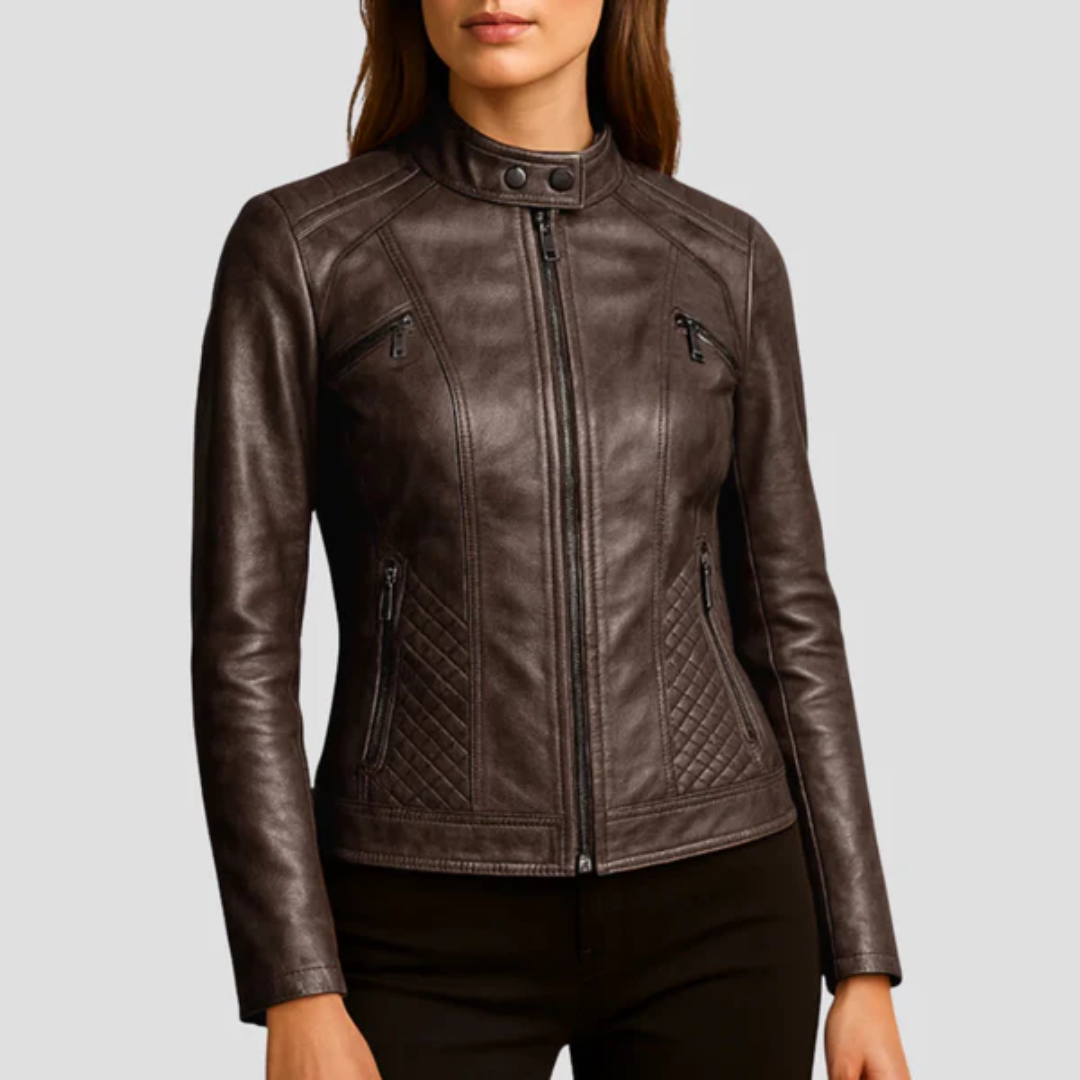 Quilted Leather Jacket