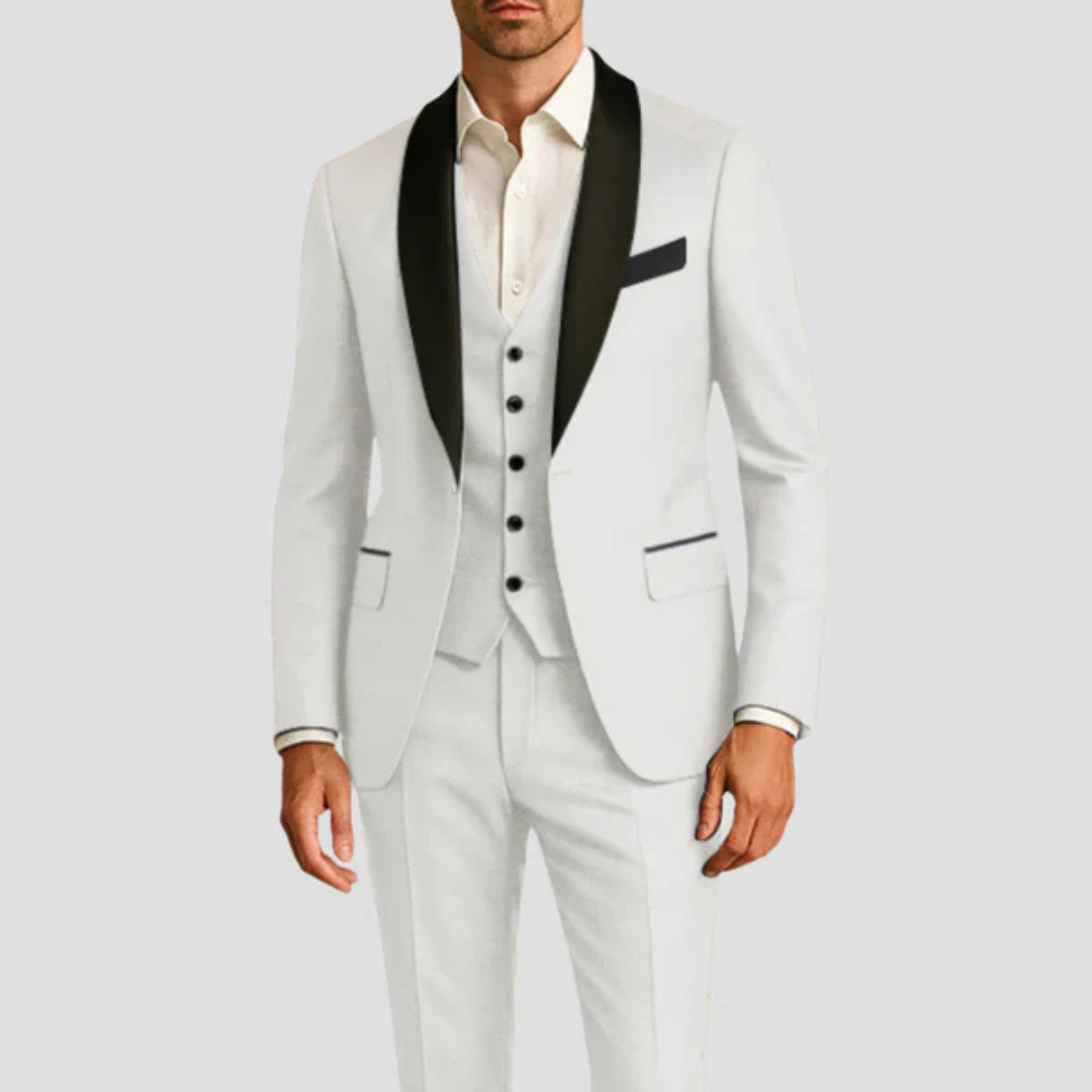 Three Piece Tuxedo Suit