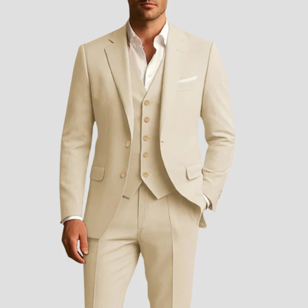Slim Fit Three Piece Suit