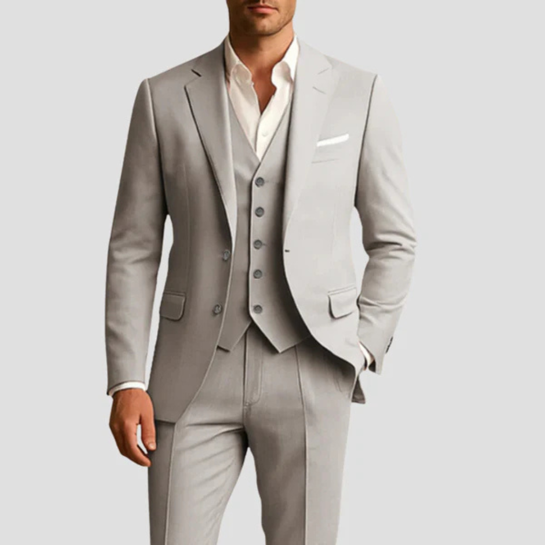 Slim Fit Three Piece Suit